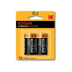 Hot Kodak Xtralife Alkaline C batterij 2-pack