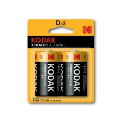 Online Kodak Xtralife Alkaline D batterij 2-pack