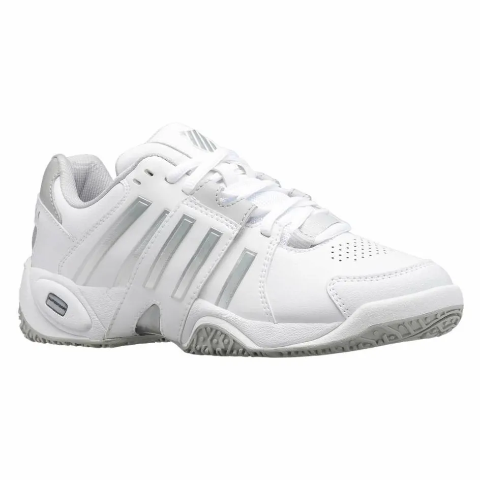 Online K-Swiss Accomplish IV Omni tennisschoenen dames white vapor blue