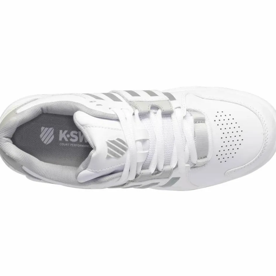 Online K-Swiss Accomplish IV Omni tennisschoenen dames white vapor blue