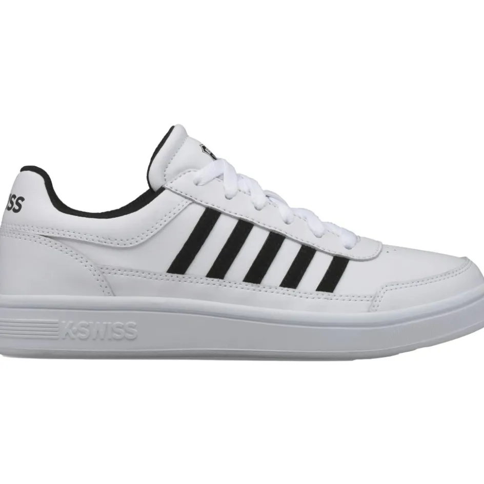 Hot K-Swiss Court Chasseur schoenen heren white black