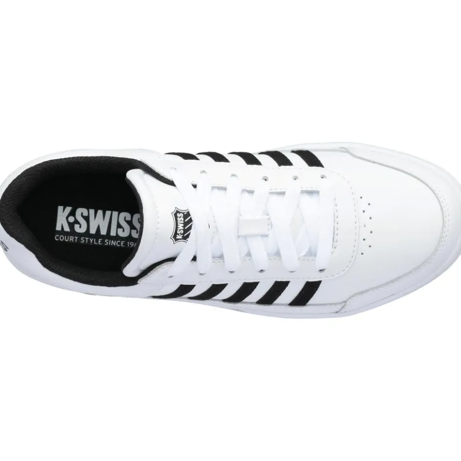 Hot K-Swiss Court Chasseur schoenen heren white black