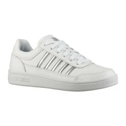 K-Swiss Court Chasseur schoenen dames white silver white