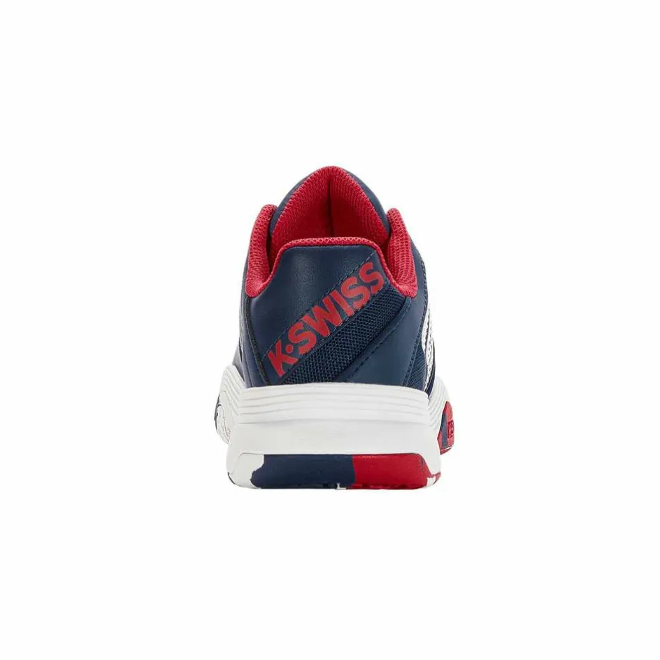 Outlet K-Swiss Court Express Omni tennisschoenen junior blue opal white lollipop