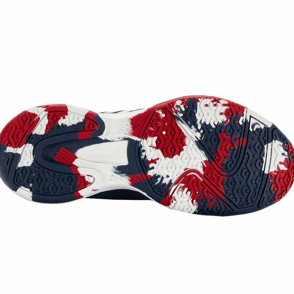 Outlet K-Swiss Court Express Omni tennisschoenen junior blue opal white lollipop