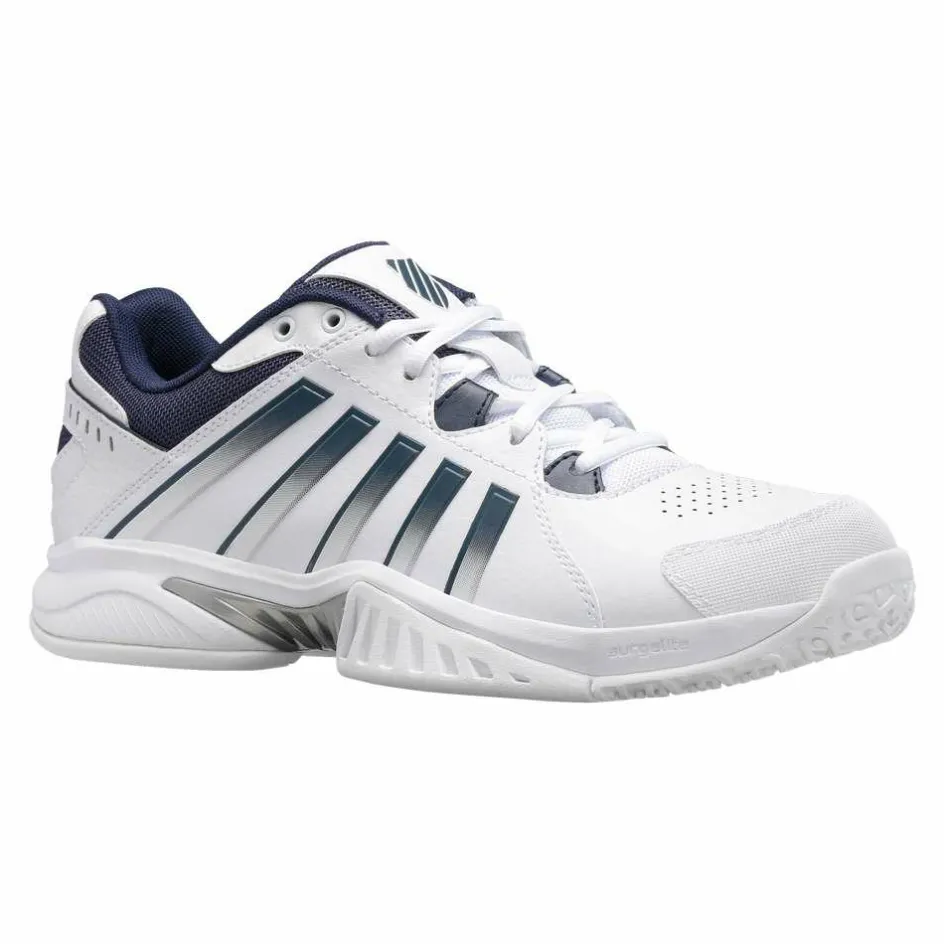 Sale K-Swiss Receiver V Omni tennisschoenen heren white peacoat silver