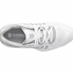 K-Swiss Receiver V Omni tennisschoenen dames white vapor blue silver