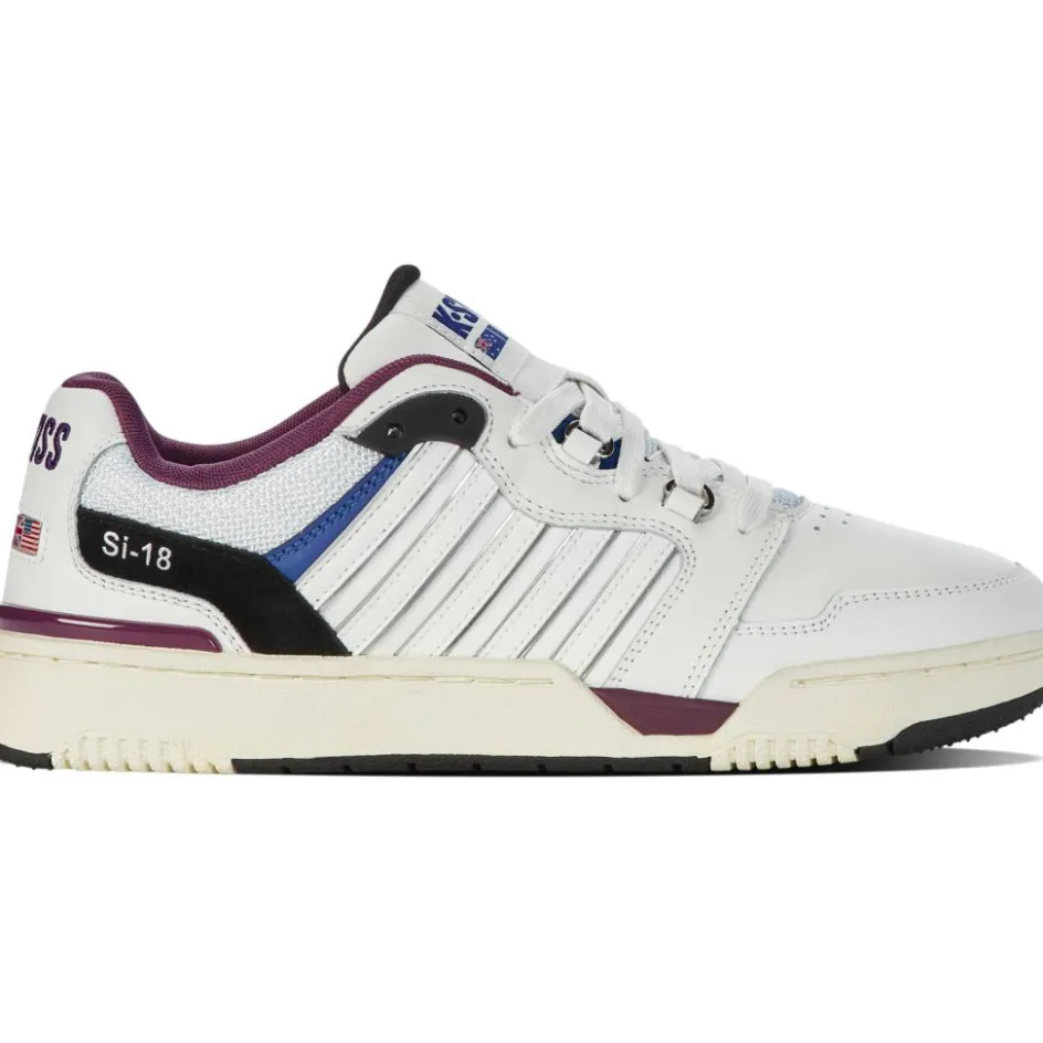 K-Swiss SI-18 Rival schoenen heren brilliant white tibe