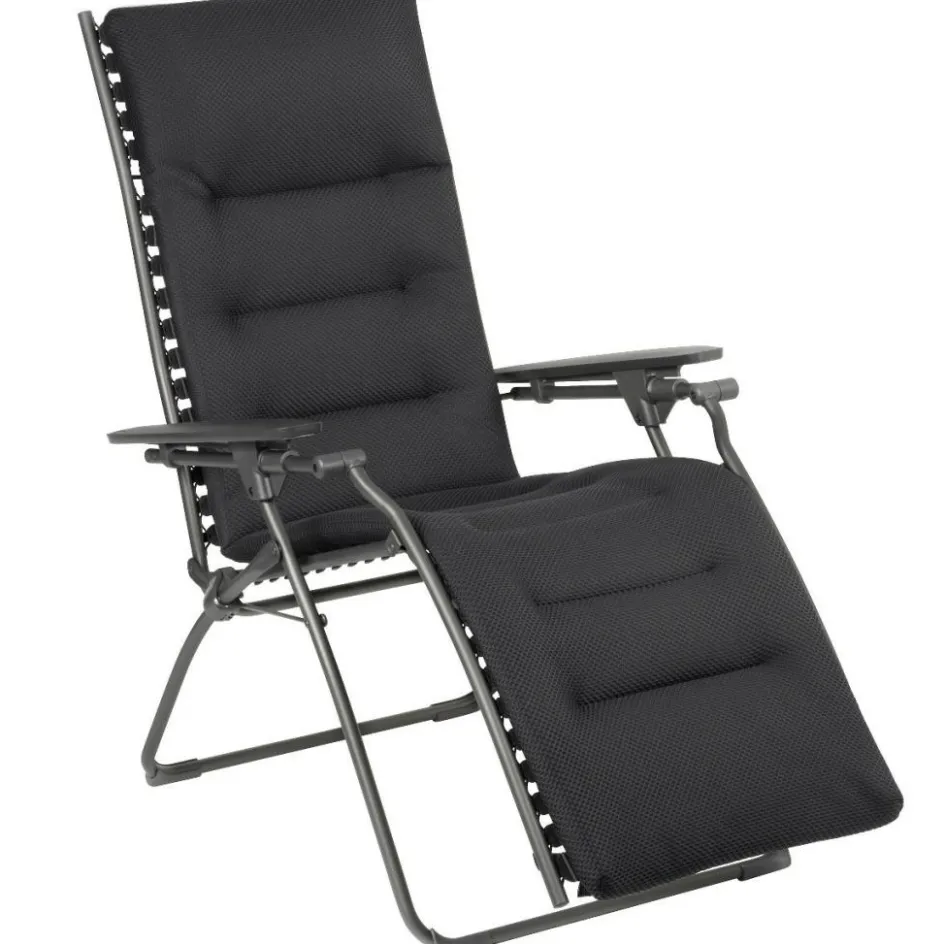 Discount Lafuma Evolution BeComfort relaxstoel dark grey