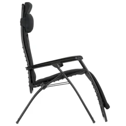 Lafuma RSX Clip AirComfort relaxstoel noir acier