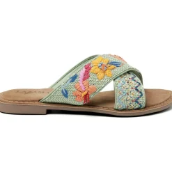 Lazamani Livia slippers dames mint