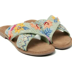 Lazamani Livia slippers dames mint