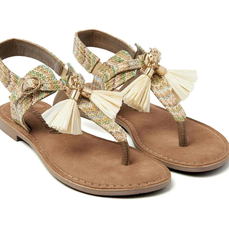 Lazamani Noa sandalen dames beige