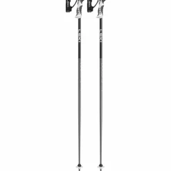 New Leki Bold S skistokken dark anthracite black white