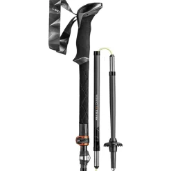 Online Leki Makalu FX Carbon wandelstokken black orange natural carbon