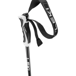 Leki Neolite skistokken dark anthracite black white