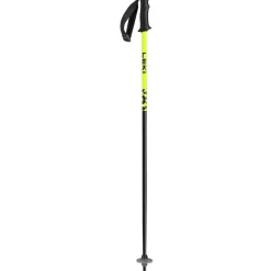 Leki Rider skistokken junior black neon yellow white