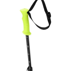 Outlet Leki Rider Vario skistokken junior neon yellow black -  85 - 105 cm