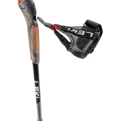 Outlet Leki Spin wandelstokken black silvergrey white