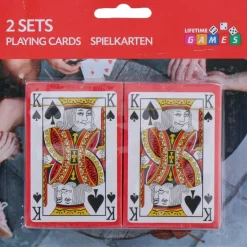 Sale Lifetime Games  Speelkaarten set 2 stuks