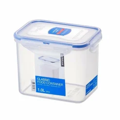 Best Lock & Lock Hoge vershouddoos 1 liter transparant