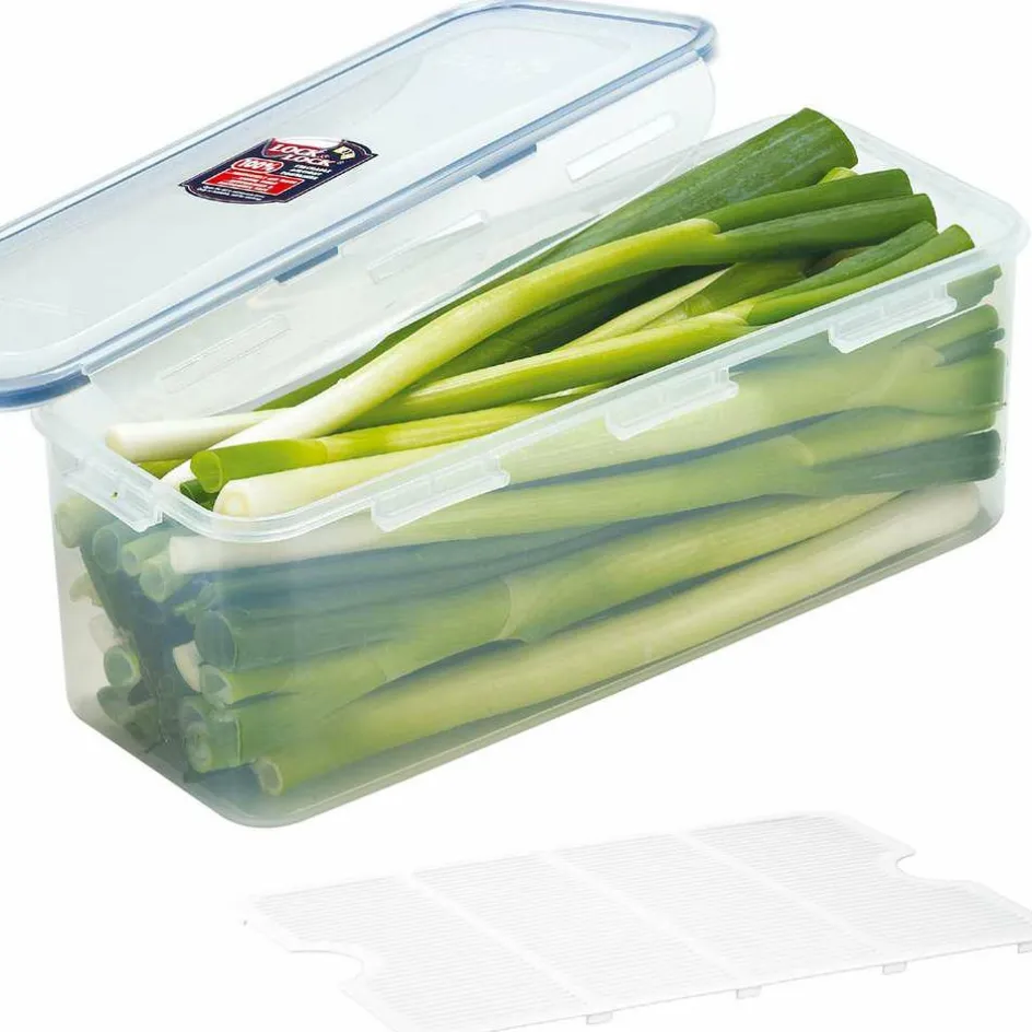 Online Lock & Lock Hoge vershouddoos met tray 3,4 liter transparant