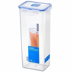 Best Lock & Lock  Hoge vershouddoos 2 liter transparant