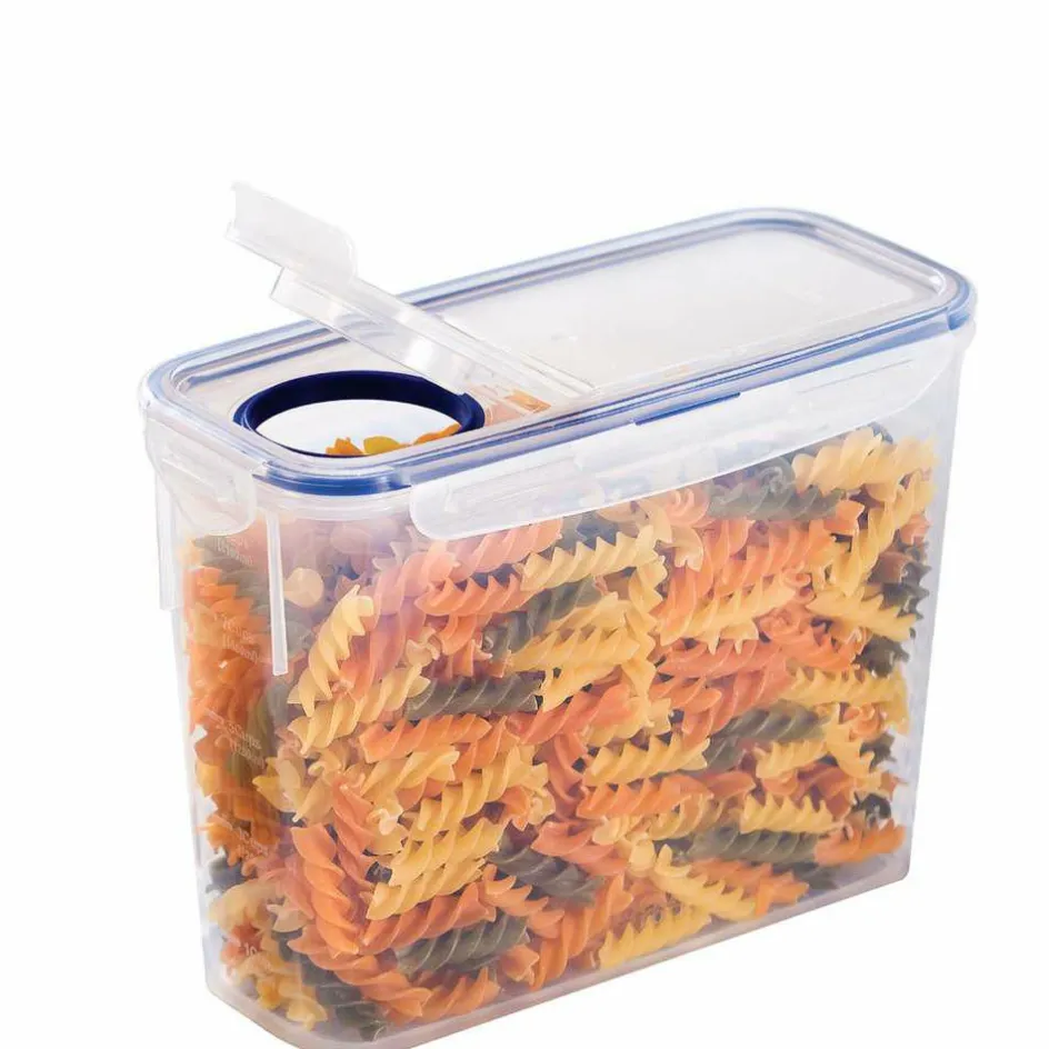 Lock & Lock Vershouddoos met schenkdeksel 2,4 liter transparant