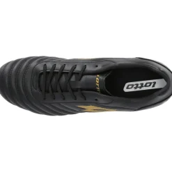 New Lotto Milano 700 AGM voetbalschoenen heren all black light platino