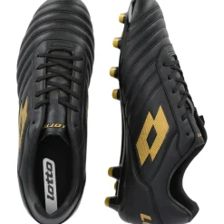 New Lotto Milano 700 AGM voetbalschoenen heren all black light platino