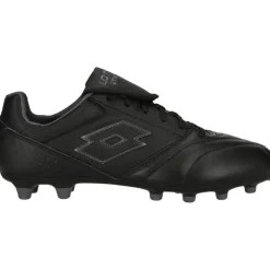 Discount Lotto Stadio 200 FG voetbalschoenen heren all black asphalt