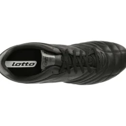 Lotto Stadio 300 III FG voetbalschoenen heren all black asphalt