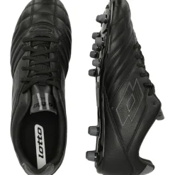 Lotto Stadio 300 III FG voetbalschoenen heren all black asphalt