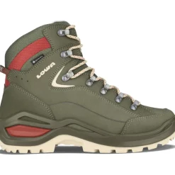 Lowa Renegade Evo GTX Mid Ws wandelschoenen dames grey green panna