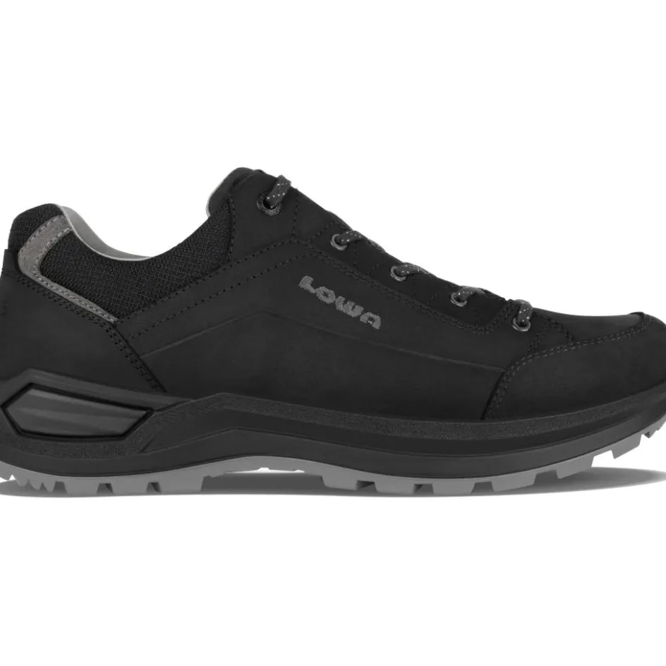 Outlet Lowa Renegade Evo LL Lo wandelschoenen heren black grey