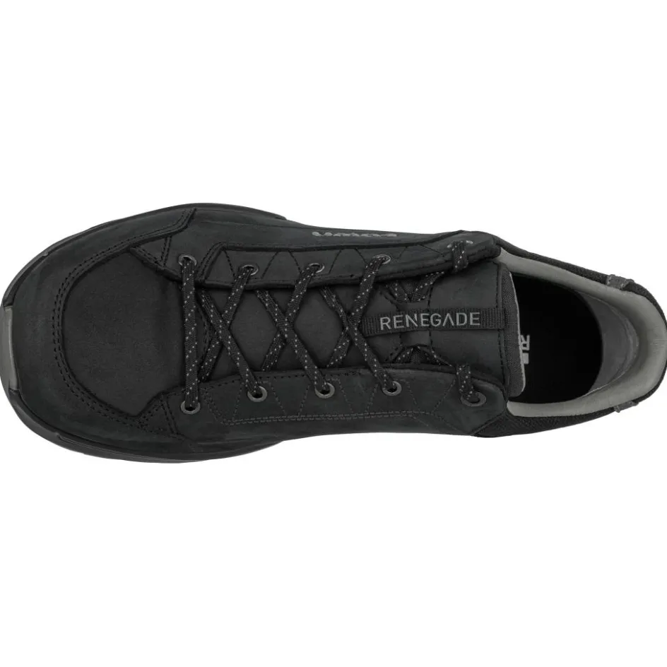 Outlet Lowa Renegade Evo LL Lo wandelschoenen heren black grey