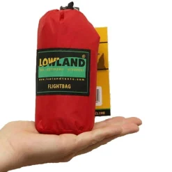 Lowland Outdoor  Flightbag 85 bagagezak red