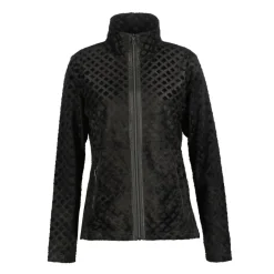 Luhta Ahmas fleece vest dames basic black