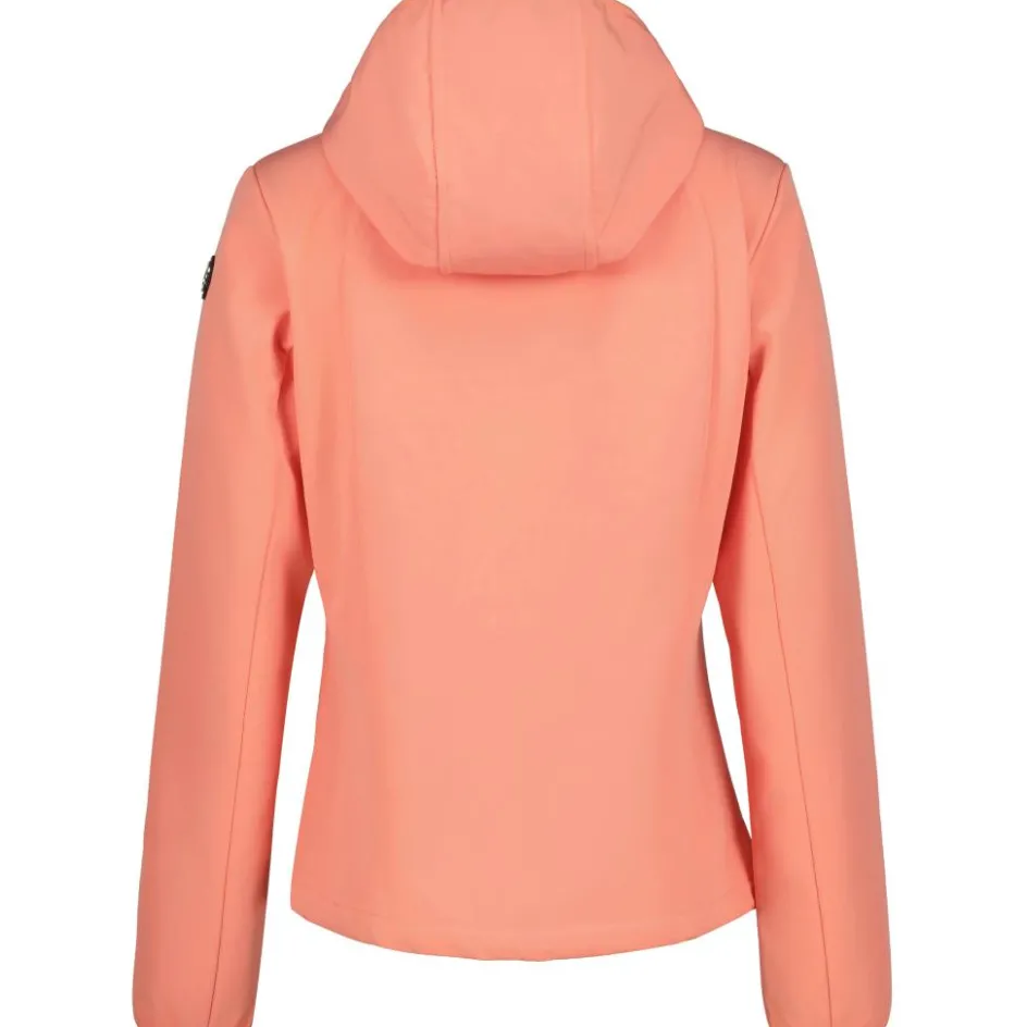 Luhta Annikkala softshell jas dames abricot