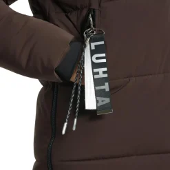 Online Luhta Eisele parka outdoor jack dames dark brown