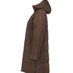 Online Luhta Eisele parka outdoor jack dames dark brown