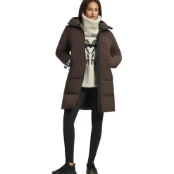 Online Luhta Eisele parka outdoor jack dames dark brown