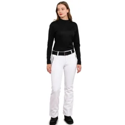 Best Luhta Joentaus softshell skibroek dames white