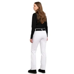 Best Luhta Joentaus softshell skibroek dames white