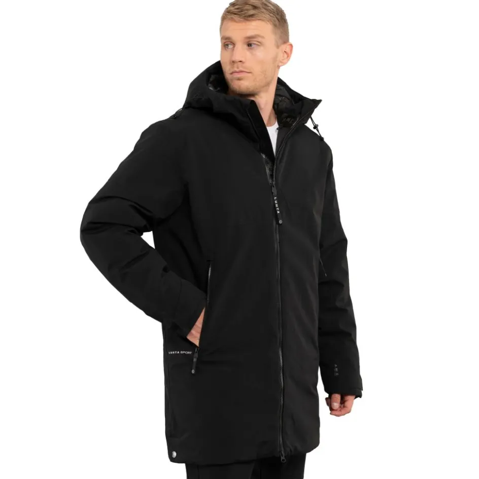 Discount Luhta Kallio parka outdoor jack heren black