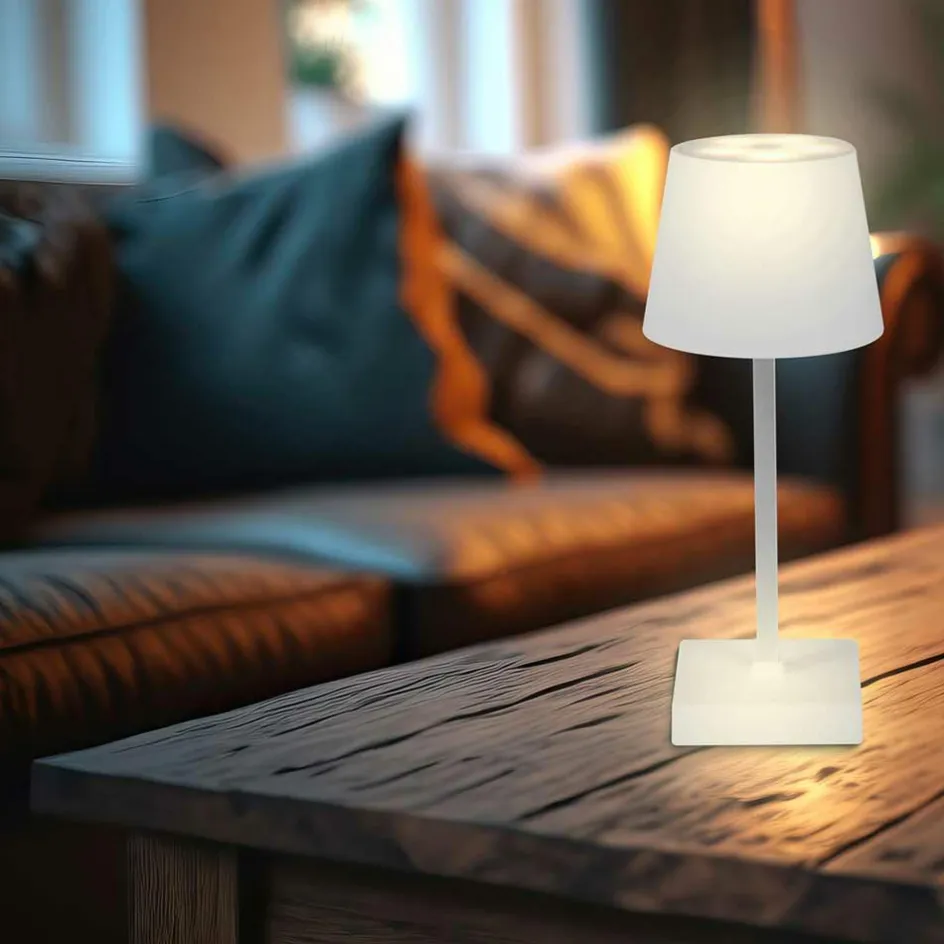 Luume Draagbare tafellamp wit