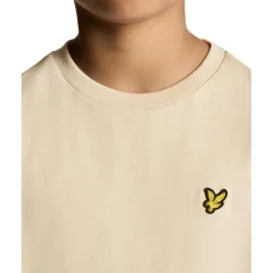 Outlet Lyle & Scott  Plain shirt junior putty