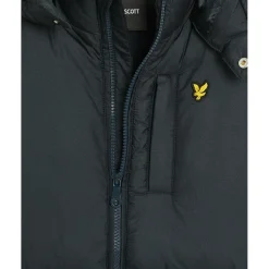 Lyle & Scott  Ripstop Quilted Puffer jas junior dark navy