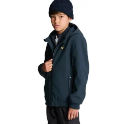 Hot Lyle & Scott  softshell jas junior dark navy