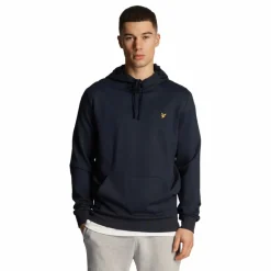 Outlet Lyle & Scott  Sports Fly Fleece hoodie heren dark navy